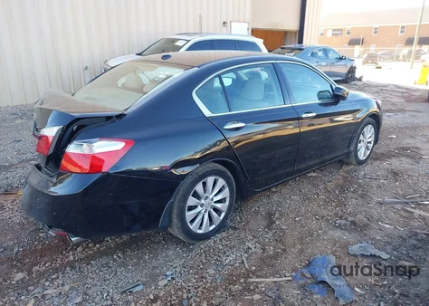 2014 Honda Accord Ex-L V-6 from USA, damaged, VIN 1HGCR3F85EA009605
